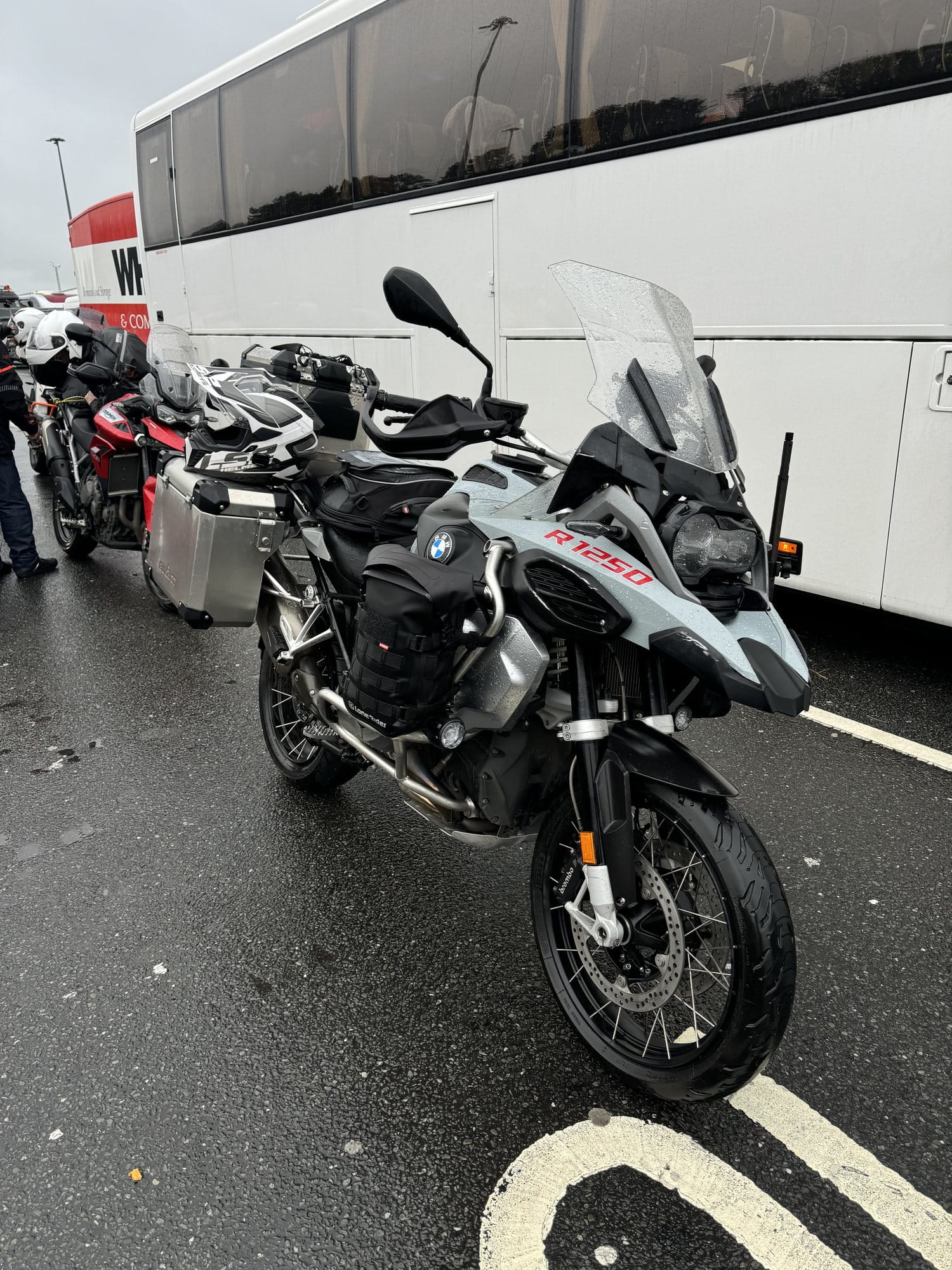 Ferry queue